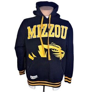 Vintage Mizzou Tigers University Of Missouri Majestic Section 101 Hoodie